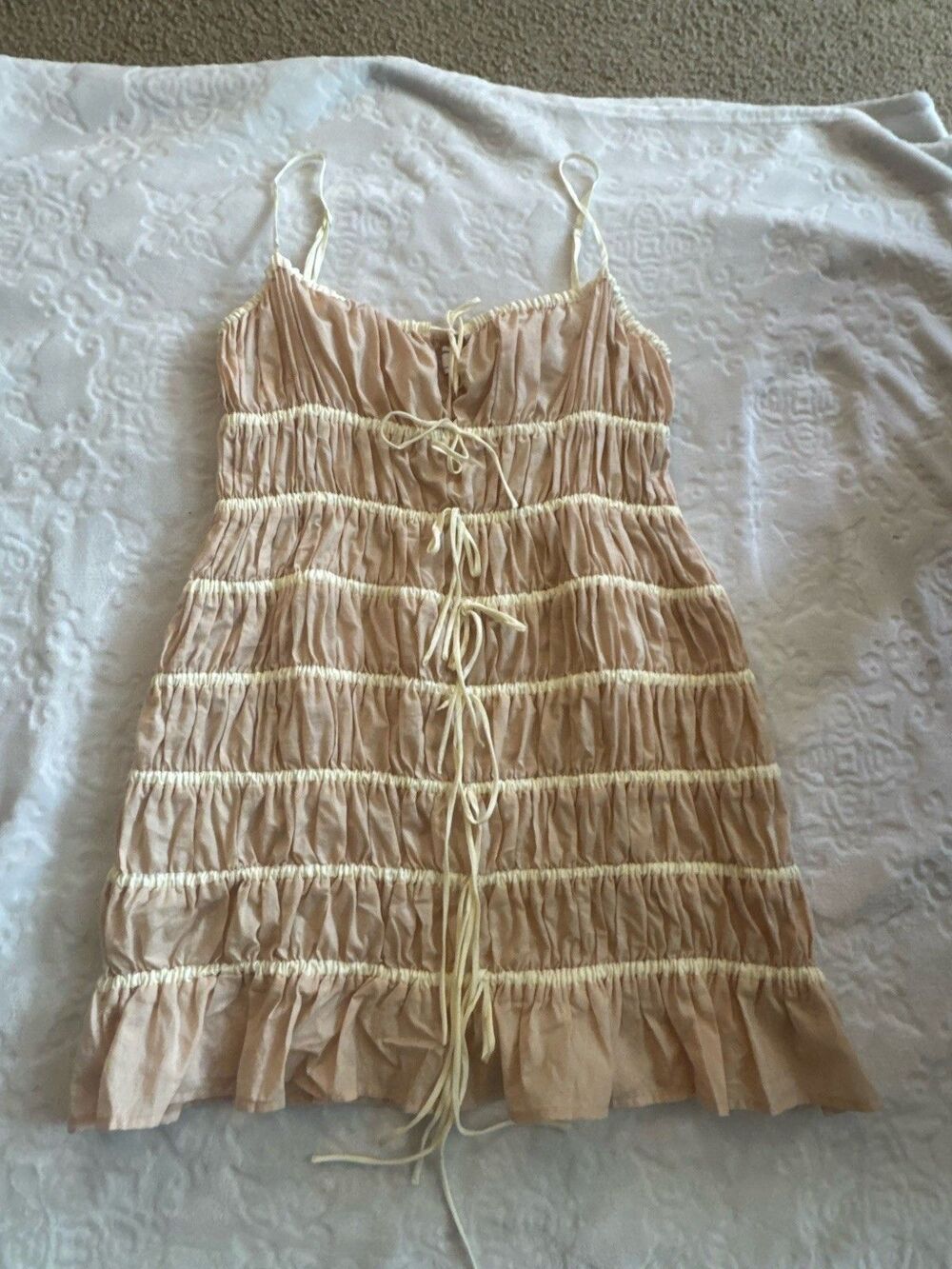 ASOS RUFFLED DRESS SIZE 10 - Picture 5 of 13